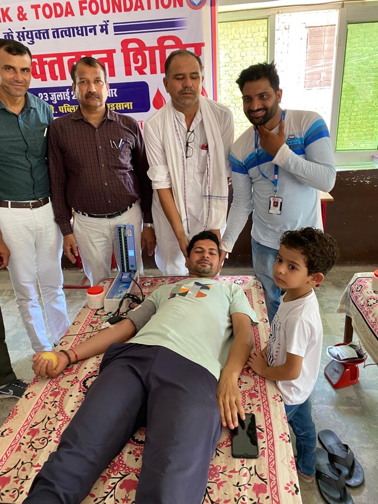 Blood donation camp