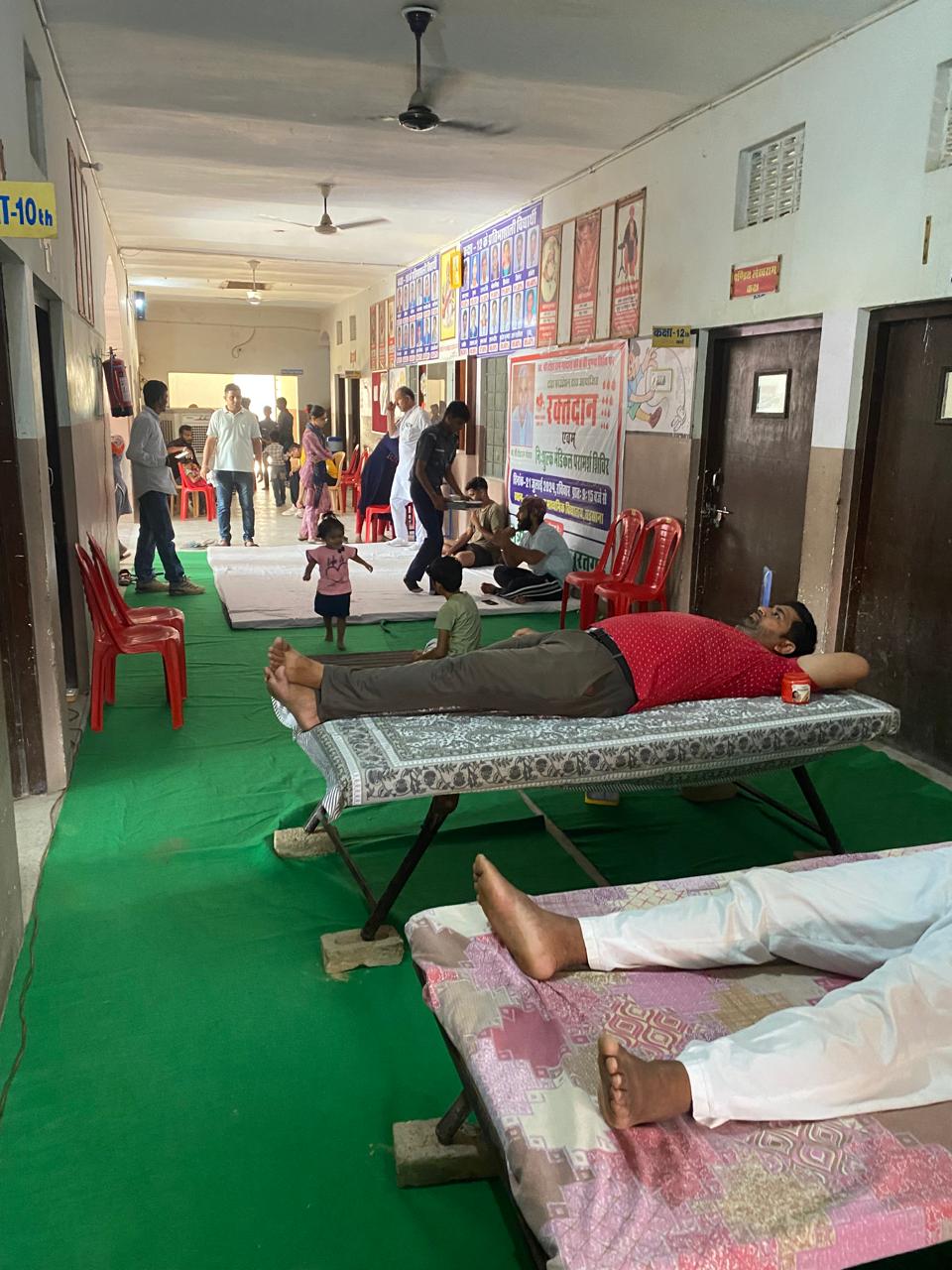 Blood donation camp